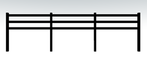 Compétition d'équitation de haute qualité Clôture de rail de cheval personnalisée <span class=keywords><strong>Ranch</strong></span> Yard Tuyau en métal noir Clôture de cheval Clôture équine en acier - Product Image 4