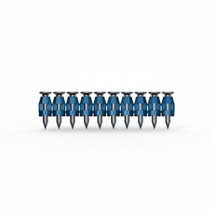 Chiodi Professionali in Acciaio al Carbonio da 19mm per Calcestruzzo, 1000 Pezzi, GNB 18V-38, Testa a Cappuccio con Gambo Scanalato e Dentellato, per Costruzioni, Made in Italy - Product Image 2
