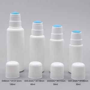 Botella Aplicadora de Esponja de Plástico Blanco HDPE de 100 ml con Tapa Simple para Llenar con Líquido para el Dolor y Líquido para Aliviar el Dolor Muscular - Product Image 2