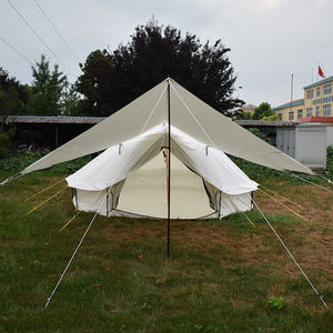Carpa de Lona Familiar Grande de Lujo para Acampar al Aire Libre, de 3m, 4m, 5m y 6m, de Algodón - Product Image 2