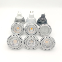 Foco LED mr16 de 12V de aluminio E27 GU10, bombillas LED de 7W, ángulo de haz de 45/60 grados, 15/24/38/