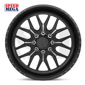 Jantes de camion forgées à fond profond noir brillant usiné 20" 22" 24" 26" 28" 8X6.5 8x170 8x180 pour Chevy/GMC Silverado/ Sierra 2500/3500 - Product Image 1