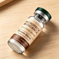 Autocollants personnalisés pour peptides sous marque privée, flacons de 2 ml, 5 ml, 10 ml pour la gestion du poids et les soins anti-âge