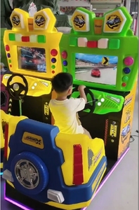 Nouveau divertissement intérieur pour enfants Coin Operation Racing <span class=keywords><strong>Simulator</strong></span> <span class=keywords><strong>22</strong></span> "LCD Racer Frog Racing Console de jeu - Product Image 3