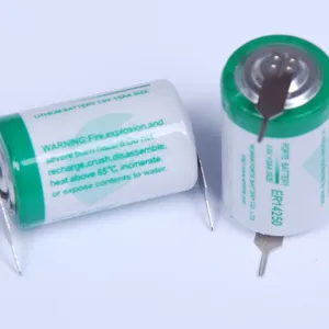 ER14250 1/2AA 3.6V lithium battery for Meter