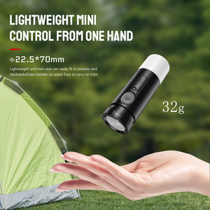 Trung Quốc Nhà Máy bán hàng trực tiếp Mini Pocket Torch của giá dưới trắng + Red LED Đèn lồng không thấm nước có thể sạc lại EDC đèn pin - Product Image 3