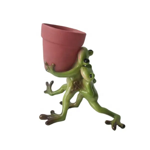 Z11161a vaso de plantas artístico mais vendidos, arte bonsai vaso item de resina promocional artesanato fornecedor