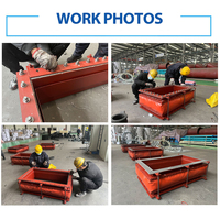 Joint d'expansion rond/rectangulaire en caoutchouc, Joint de conduit compensateur de tissu