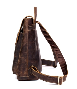 Borsa a tracolla da uomo in pelle Casual borsa a tracolla con Design tracolla da uomo zaino da viaggio per uomo - Product Image 4