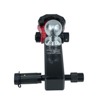 Kit de Gancho de Remolque 3 en 1 de Alta Resistencia, Soporte de Bola para Remolque, Gancho de Rescate, Herramienta de Emergencia, Soporte Estructural de Acero al Carbono, 50 lb