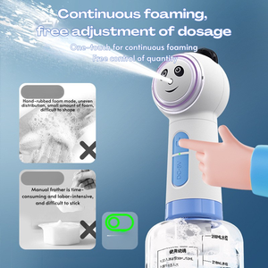 Machine à bulles Panda mignon pour animaux de compagnie <span class=keywords><strong>Gel</strong></span> <span class=keywords><strong>douche</strong></span> de bain pour chien intelligent avec un excellent produit de nettoyage et de bain - Product Image 6