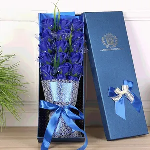 Regalo Creativo para Novia, Ramo <span class=keywords><strong>de</strong></span> Jabón con 18 Rosas en Caja <span class=keywords><strong>de</strong></span> Regalo, Ramo <span class=keywords><strong>de</strong></span> Flores Artificiales para el <span class=keywords><strong>Día</strong></span> <span class=keywords><strong>de</strong></span> San Valentín y el <span class=keywords><strong>Día</strong></span> <span class=keywords><strong>de</strong></span> <span class=keywords><strong>la</strong></span> <span class=keywords><strong>Madre</strong></span> - Product Image 3