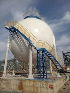 도뉴 ASME/CE PED/ISO 9001 인증 전문 구형 LPG 탱크 현장 설치 판매 - Product Image 2