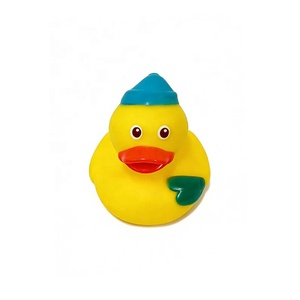 MY <strong>TOYS</strong> Little Duckling Floating PVC Baby Bath <strong>Toy</strong> Summer <strong>Bathtub</strong> Sports BB Sound Press Spray Custom Logo Unisex Multi Color - Product Image 6