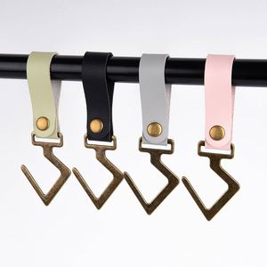 พวงกุญแจหนัง PU รูปตัว S สำหรับตั้งแคมป์กลางแจ้ง - Product Image 1