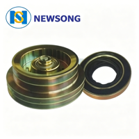 Embrague de Compresor Resistente al Calor para Camiones Mineros, Excavadoras, Vehículos de Ingeniería Todoterreno y Componentes de Aire Acondicionado