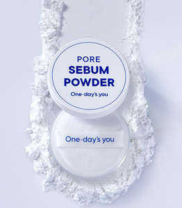 PORE SEBUM POWDER แป้งฝุ่นควบคุมความมัน แป้งฝุ่นเนื้อแมตต์สำหรับผิวมัน แต่งหน้าควบคุมความมันติดทนนาน - Product Image 3