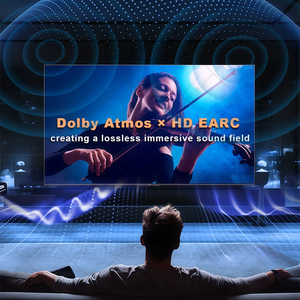 Proyector Dolby ARC 1800CVIA 4k Full HD, Proyector 4k Wifi Smart <span class=keywords><strong>TV</strong></span>, Proyector de Videojuegos Nativo de 1080p 4k - Product Image 3