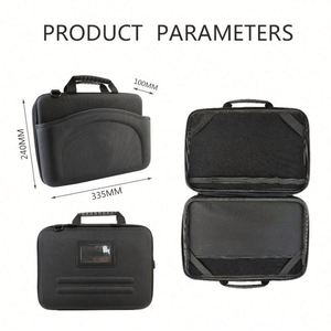 New High Quality EVA Double Laptop Case Shockproof Protection <b>Computer</b> Bag Laptop <b>Accessories</b> Storage Bag - Product Image 6