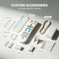 Télécommande vocale étanche et antichoc à code fixe KEYUAN TY-24K avec portée de 20 m