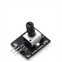 Potensiometer Putar Modul Kenop Analog Sensor Encoder Putar Resistor Variabel untuk Proyek Elektronik DIY Arduino Raspberry Pi