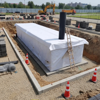 Module de stockage d'eau de pluie certifié CE, prix bas, 500*1000, 1000*1000