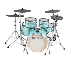 Set di Batteria Elettronica Professionale Silenziosa Compatibile con Roland/Yamaha per Casa e Palco - Product Image 3