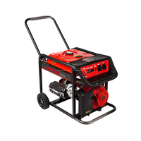 Hochwertiger elektrischer 2kw 2 kva 3kw 3kva 220V 50hz 1 Phase kleiner tragbarer luftgekühlter Benzin generator für den Heimgebrauch