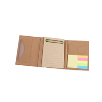 Kraft couverture nouveauté LOGO personnalisable todo list bloc-notes journal papier mémo notes autocollantes ensemble pastel vente en gros