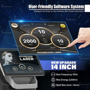 Высококачественный пикосекундный лазер Nd:YAG 532 755 1064нм 1320нм для удаления татуировок, карбонового пилинга и косметологических процедур с регулируемым размером пятна - Product Image 5