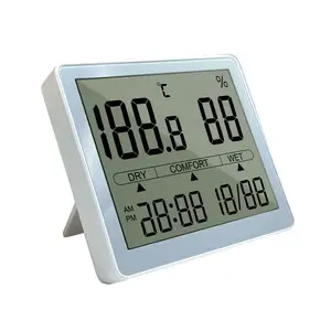 Horloge de température intérieure compteur d'humidité hygromètre thermomètre pour chambre de bébé