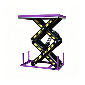 โต๊ะยกแบบกรรไกรแบบติดตั้งถาวรสำหรับยกของหนักบนพื้นที่ขนาดใหญ่ - Product Image 5