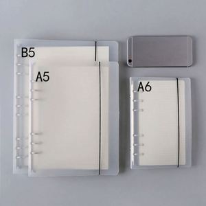 Classeur à anneaux transparent en PP personnalisé pour feuilles mobiles – Vente en gros - Product Image 5