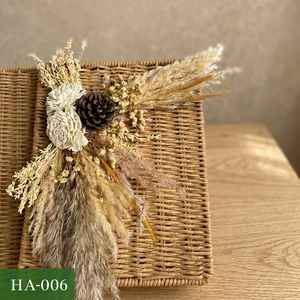 Bouquet de fleurs séchées bohèmes, herbe de la pampa, eucalyptus, coton, arrangement floral, décoration de mariage, décoration de la maison, Noël - Product Image 3