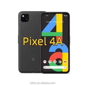 Grosir Pixel 4A asli murah 2nd ponsel 6 + 128GB 5.81 "NFC Octa Core ponsel 4G LTE Android untuk Google Pixel 4A
