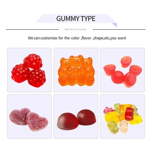 Halal Sugar Free Gummies Multivitamin Gummy For Kids Vitamin C D3 Zinc Omega 3 Candy Immunity System Bear Gummy