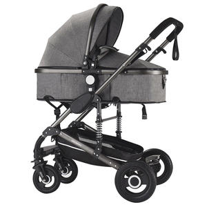 Baby <strong>Pram</strong> Pushchair <strong>Prams</strong> <strong>and</strong> <strong>Car</strong> <strong>Seat</strong> Baby Buggy Strollers Travel Folding Kinderwagen 3 <strong>in</strong> 1 Stroller for Newborns Babies - Product Image 4