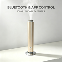 Diffuseur de parfum intelligent rechargeable 100 ml 10000 mAh, double liquide, écologique, en aluminium, contrôlé par application