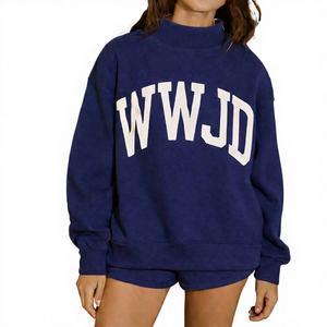 Vestido Suéter Holgado de Punto Acanalado para Mujer, Túnica de Invierno, Manga Larga, Abertura Lateral con Botones, Estilo Casual Urbano, con Capas - Product Image 1