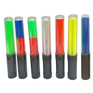 Traffic police equipment flashlights wand baton reflective warning stick