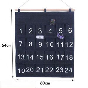 Organisateur mural en lin de haute qualité, rangement mural personnalisé, sacs muraux polyvalents pour articles divers - Product Image 4