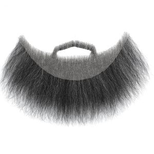Fausse barbe, <span class=keywords><strong>moustache</strong></span> et poils <span class=keywords><strong>de</strong></span> chèvre en cheveux humains pour déguisement (Noir mélangé gris 1,6 once) - Product Image 6