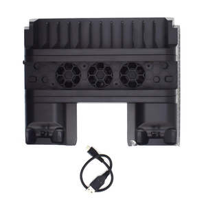 Dữ Liệu Ếch Quạt Làm Mát Với Bộ Điều Khiển Trạm Sạc Kép Sạc Đứng Chủ Cho Playstation4 <span class=keywords><strong>PS4</strong></span> / Slim / Pro - Product Image 1