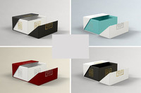 Personnalité Boîte cadeau créative à double porte Boîtes d'emballage en papier Boîte en carton personnalisée recyclable