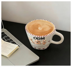 Tazza per Caffè e Tè al Latte con Design Creativo a Forma di Orso, Resistente alle Alte Temperature, Design Moderno e Semplice - Product Image 1