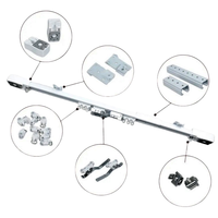 Moteur de rideau motorisé intelligent AC 100-240V, câblé, WiFi, Zigbee, commande vocale pour bureaux modernes et automatisation de maisons de luxe