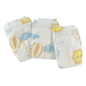 Couches pour bébés avec canal anti-fuites 3D, en tissu non tissé uni, super absorbantes, surface sèche - Product Image 1