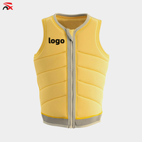 Penjualan terlaris kustom olahraga AIR profesional berselancar Wakeboarding olahraga air rompi pelampung Neoprene jaket pelampung benturan