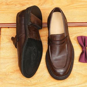 Zapatos de Vestir de Cuero Genuino para Hombre, Formales y de Lujo, con Hebilla, Personalizados, de Alta Calidad - Product Image 6