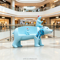 Banc de rangement creux Y621 Animal, fin et peu encombrant, pour centre commercial, escalier mécanique, couloir, mobilier d'attente public intérieur